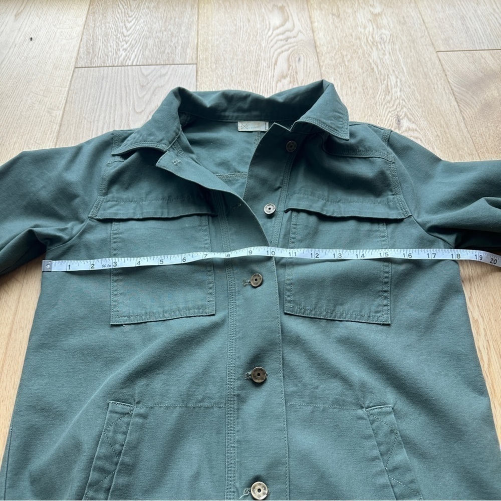 GENTLE FAWN MILITARY GREEN UTILITY SHACKET - XS - Picture 11 of 12